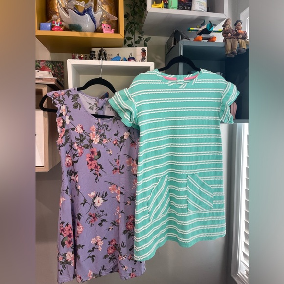 Cat & Jack $ Children Place Set Of 2 Dresses 14/16‎ - Picture 1 of 8